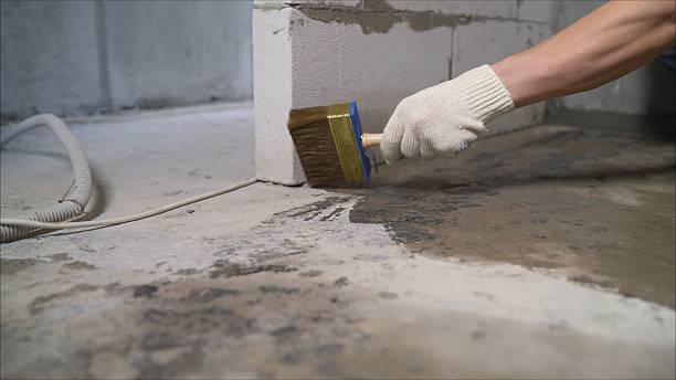 Crawl space vapor barrier installation in Palmyra, IN